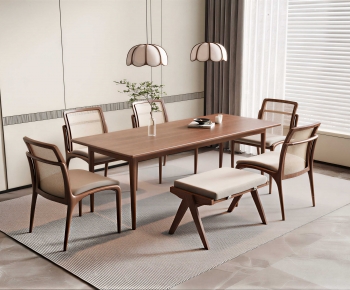 Modern Dining Table And Chairs-ID:728782891