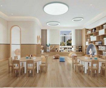 Modern Kindergarten Classrooms-ID:807909971