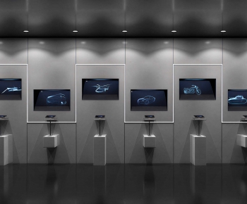 Modern Exhibition Hall-ID:826672084