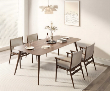 Modern Dining Table And Chairs-ID:604676016