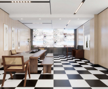 Modern Security Booth-ID:344760438