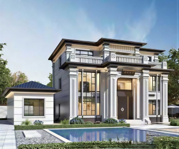 New Chinese Style Detached Villa-ID:482430593