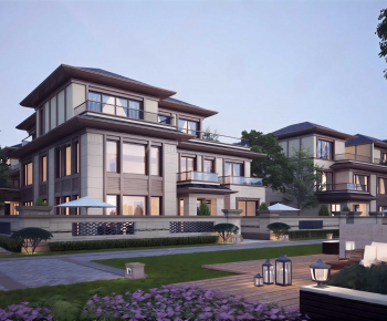 Modern Double Townhouse-ID:910218956