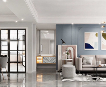 Modern A Living Room-ID:215051228