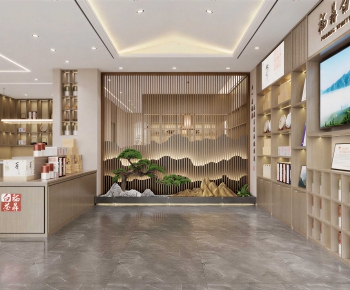 New Chinese Style Tea Shop-ID:516855007