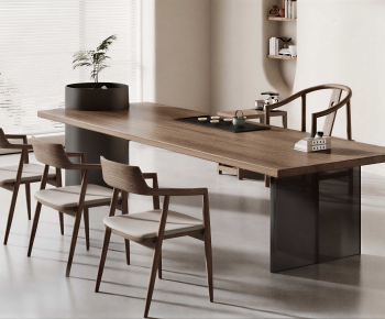 New Chinese Style Tea Tables And Chairs-ID:512501966