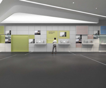 Modern Exhibition Hall-ID:532325981