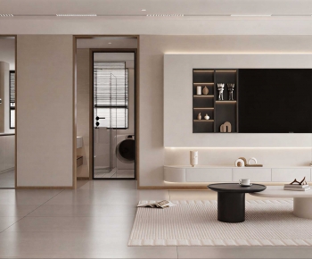 Modern A Living Room-ID:516053923