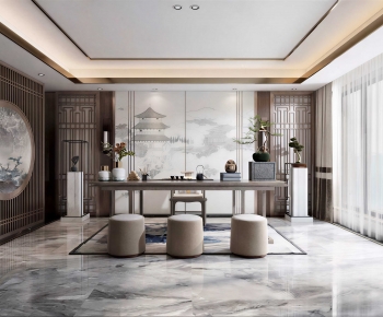 New Chinese Style Tea House-ID:200719861