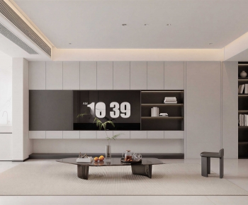 Modern A Living Room-ID:227255113