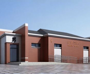 Modern Public Building-ID:671863084