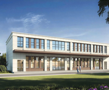 Modern Appearance Of Commercial Building-ID:896851063