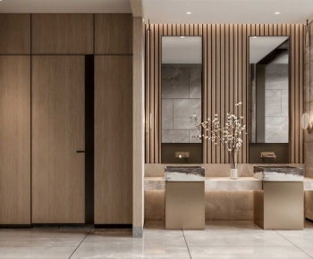 Modern Public Toilet-ID:260684977