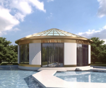 Modern Appearance Of Commercial Building-ID:193119052