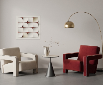 Modern Single Sofa-ID:932315115