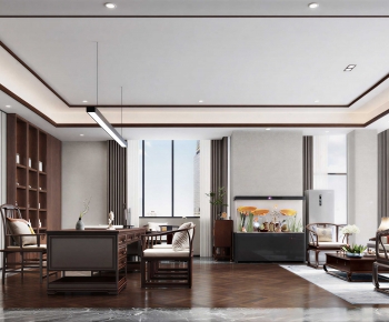 New Chinese Style Manager's Office-ID:941693077