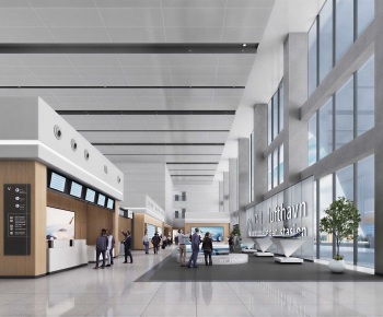 Modern Airport-ID:195903062