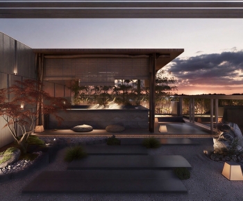 Japanese Style Courtyard/landscape-ID:746007921