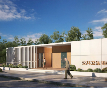 Modern Public Building-ID:770483977