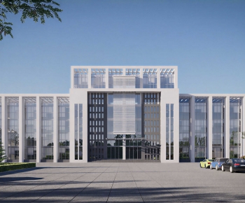 Modern Appearance Of Commercial Building-ID:541086916