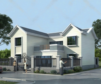 Modern Detached Villa-ID:558377985