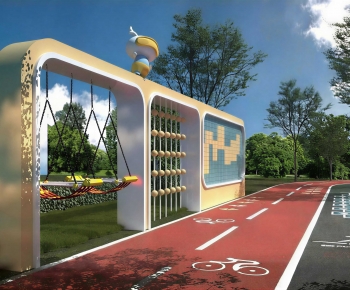 Modern Equipment For Children-ID:704696894