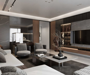 Modern A Living Room-ID:404946093