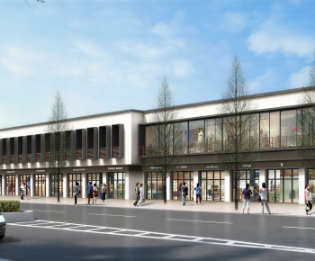 Modern Commercial Street-ID:136491068