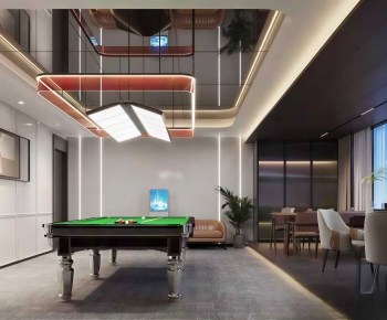 Modern Billiards Room-ID:107278118