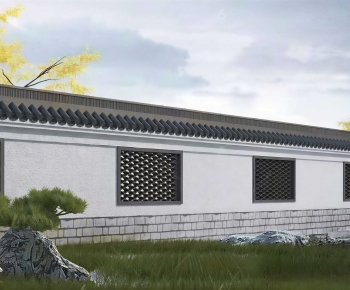 New Chinese Style Fence-ID:735820069