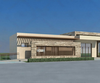 Modern Public Building-ID:854409934