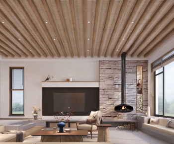 Modern A Living Room-ID:261625051