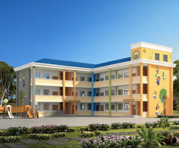 Modern Building Appearance-ID:419435981