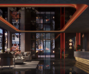 New Chinese Style Reception Area-ID:839317088