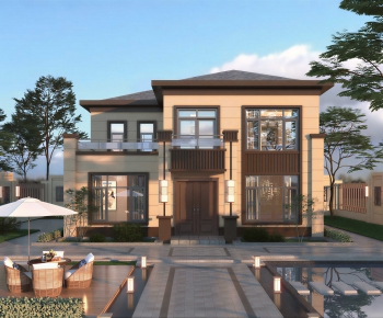 New Chinese Style Detached Villa-ID:122211939