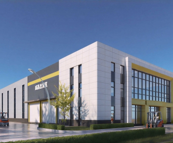 Modern Industrial Building-ID:512170082