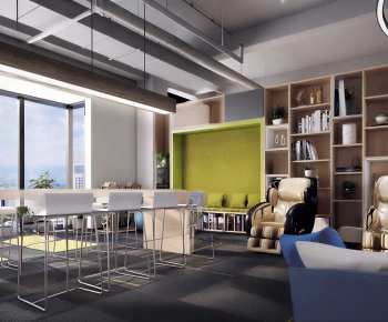 Industrial Style Office Rest Area-ID:448882103