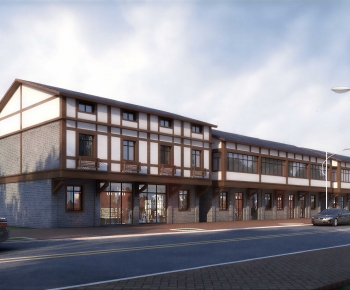 Modern Appearance Of Commercial Building-ID:916356099