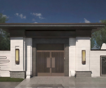 New Chinese Style Gate-ID:677120929