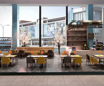 Industrial Style Cafe-ID:643295051