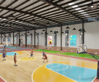 Modern Basketball Arena-ID:846287011