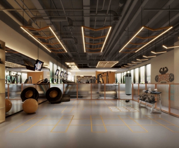 Industrial Style Gym-ID:619584088