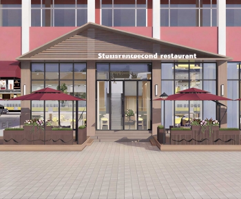 Modern Facade Element-ID:902180918