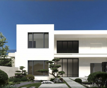 Modern Courtyard/landscape-ID:688080863