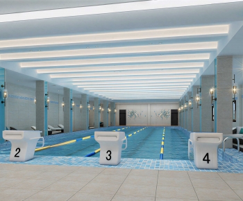 Modern Swimming Pool-ID:656145102