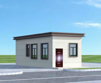 Modern Security Booth-ID:324068079