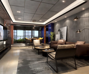 Modern A Living Room-ID:711210013