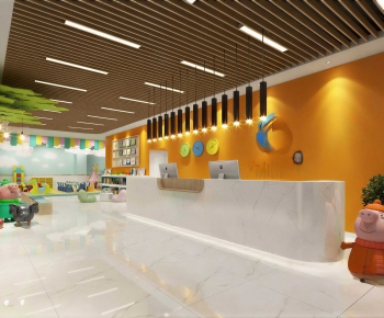 Modern Kindergarten Hall-ID:163270953