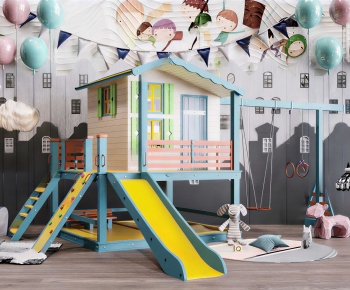 Modern Equipment For Children-ID:832956082