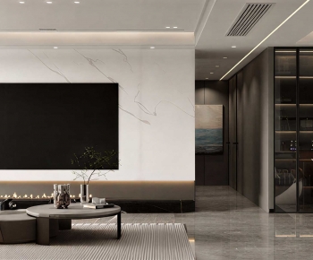 Modern A Living Room-ID:938829906